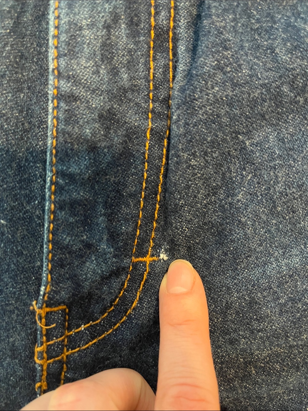 Vintage 70s Brittania high waist wide leg jeans - Picture 7 of 15